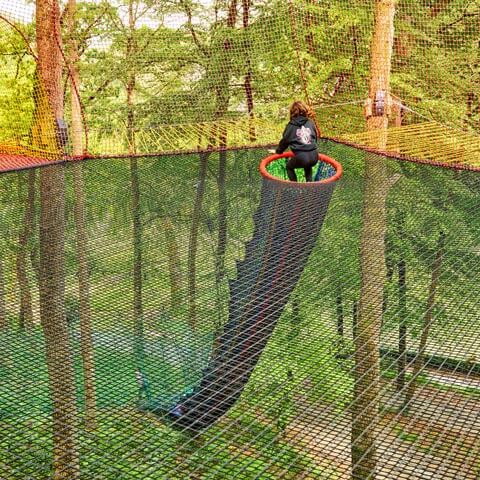 Toboggan au Parcabout Hisse et Ho!, Bretagne